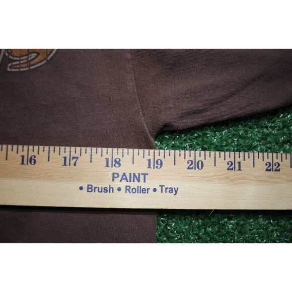 Vintage Aerosmith Route of All Evil Concert T-Shirt Brown Graphic Band Tee Men’s - Picture 5 of 7